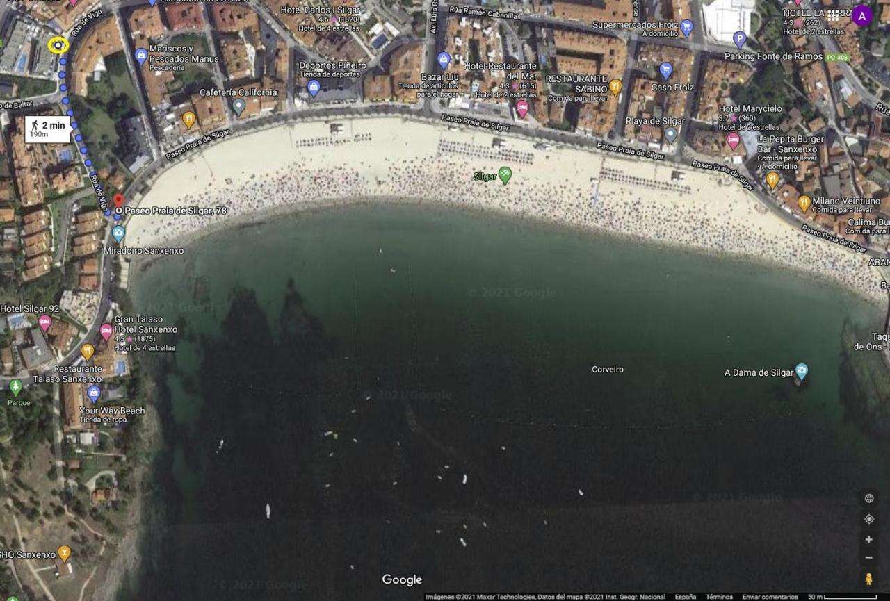 Apartamento Playa Silgar ซันเชนโช ภายนอก รูปภาพ
